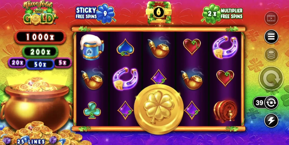 Threefold the Gold